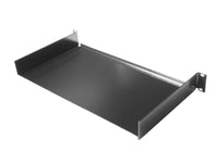 Chatsworth 12291-701 10 Inch Deep Shelf; 19INW x 2.19INH x 1IND; Black; Single; Non-Vented