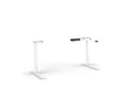 Humanscale FXBSC24UW eFloat Next 2-Leg Beamless Frame, Standard Height, White