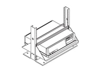 Chatsworth 11349-519 Equipment Tie-Down Bracket; 19INW; Clear