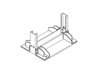 Chatsworth 11592-101 Rack Seismic Gusset Kit Gray