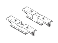 Chatsworth 11643-101 Mid-Size Rack Dolly; 1.25INH x 25.69IND; Gray