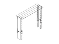 Chatsworth 10565-524 Rack Extension Kit 24IN H; Clear