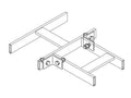 Chatsworth 11298-001 Heavy-Duty Junction-Splice Kit; 0.38INW x 1.5INH x 2INL; Gold