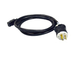 Chatsworth 17763-012 PDU Input Power Cord, 200-240V, C19 to BS1363 (British), 8ft 2in, 98 in (2489 mm) L x 2 in (51mm) H