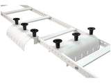 Chatsworth 14300-704 Adjustable Cable Runway; 1.5IN H x 4IN W x 119.5IN L (38 mm x 102 mm x 3035 mm); Black