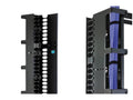 Chatsworth 30162-E03 CCS Combination Cabling System; 6 IN W x 7 FT H x 12.24 IN D; Glacier White