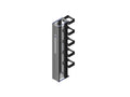 Chatsworth 32573-702 Cable Ring Kit for 10INW (150 mm) Motive Single-Sided Vertical Cable Manager; Black with Black Gates