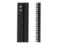 Chatsworth 15330-115 Adjustable ServerRack Center Rail, Square Mounting Holes, 8IN (2.439m) High, Gray