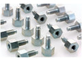 Chatsworth 16344-001 12-24 to 10-32 Threaded Adapter; Zinc; Quantity per Package: 2