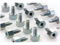 Chatsworth 16344-001 12-24 to 10-32 Threaded Adapter; Zinc; Quantity per Package: 2