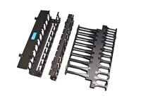 Chatsworth 30531-719 Universal Horizontal Cable Manager-Double Sided; 19INW x 5.25INH; Black