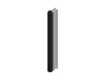 Chatsworth 33003-001 Universal Bulb Seal, Build To Spec, Two 96 in Pieces, Black