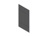 Chatsworth 33005-001 Polycarbonate Panel, 48 in x 96 in, Two Pack, Clear