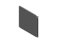 Chatsworth 37075-C07 RMR Wall-Mount Enclosure Fixed Depth Mounting Plate; 25IN (635 mm) H x 20IN (508 mm) W x 1IN (26 mm