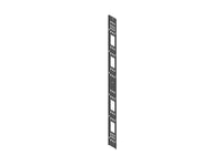 Chatsworth 38638-E11 Full Height Dual PDU Bracket for ZetaFrame Cabinet; for 42U Cabinet; 2.7INW (69 mm) PDU; Glacier Wh