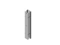 Chatsworth 40094-705 MCS - EFX Master Cabling Section Extended Fingers; 12INW x 7.5INH x 1.62IND; Black