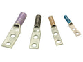 Chatsworth 40162-964 Compression Lug; 90 Degree Slotted; #6 Cable; .500IN (12.7 mm) /.625IN (15.9 mm) Hole Spacing; .250IN (6.4 mm) Hole Size; Blue; Package of 50
