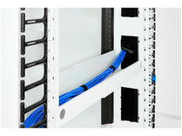 Chatsworth 38648-E01 Front-to-Rear Cable Manager for ZetaFrame Cabinet, for 27.6INW (700 mm) Cabinet, Extends 20IN - 32I