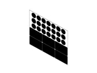 Chatsworth 39076-E00 Seal Kit, Adhesive Backed, 12 Pack, Glacier White