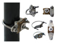 Chatsworth 40170-006 Pipe Clamp with Bonding Connector; For use with Pipe Size 5IN- 6IN (130 mm-150 mm); Each