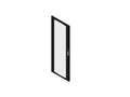 Chatsworth 39950-760 Front Door Assembly for CUBE-iT Wall-Mount Floor-Supported Cabinet; Gen 3; 60INH x 27.3INW (1520 mm x 693 mm); Solid Metal; Black