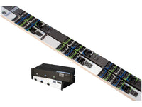 Chatsworth E0-1024-E Basic eConnect PDU; White; Vertical; For 42U & Higher Cabinets; IEC 60309 32A 3P+N+E Input; (36) C1