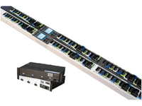 Chatsworth EA-6001-E Switched Pro eConnect PDU; Glacier White; Vertical; For 42U & Higher Cabinets; 120V 1P/20A/C20 Inle