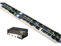 Chatsworth EA-64A3-E Switched Pro eConnect PDU; Glacier White; 2U; L21-20 Input; Locking (6)C13 + (12)C19 Outlets ;5.7kW ;149 F (65 C); Secure Array IP Consolidation;