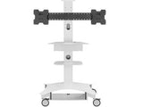 iCart TMP-200-ENC Optional battery enclosure for the TMP 200 telemedicine cart. Battery not included. TAA compliant.