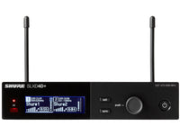 Shure SLXD4D+TA=-G57 SLXD4D+ Digital 2-Channel Wireless Receiver (1/2 rack) with 24 bit/48 kHz audio conversion, mic/line level switchable