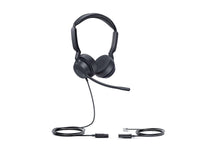 Yealink 1308231 Call Center Headset; Dual headset; Noise-cancelling microphone; Leather ear cushions; Hearing protection features; Quick Disconnect (QD)