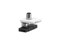 Humanscale TM33C81WNA M/Connect 3 Pro Dock for M/Flex M8 Pro Monitor Arm, Clamp Mount, White