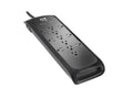 Eaton Tripp Lite TLP128DB 12-Outlet Surge Protector - 5-15R Outlets, 2100 Joules, 8 ft. (2.4 m) Braided Cord, Black