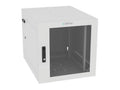 Vertiv GL24WMCMP-W-SC-00-00 WM Premium 12Ux24x32 Gray - Offset mounting rails create nearly 3.5 in of dedicated cable management space between the rail and side