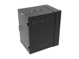 Vertiv GL36WDS-B-AF WD WM 18Ux24x32 Fan Black - Reversible mounting for left-hand or right-hand opening - Locking front door