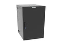 Vertiv GL48WMCMS-B-SH-00-00 WM Premium 25Ux24x32 Gray - Reversible mounting for left-hand or right-hand opening - Provisions on bottom for fan assembly