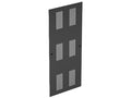 Vertiv 7211-136ELL-B E Side Panel 36in D qty 1 Vented Black