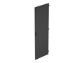 Vertiv 9103E-24-B ES Door Solid 91 x 24 in Black- Door with solid steel construction; Use as rear door; Field reversible for left- or right-hand opening
