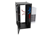 Vertiv GL840N12-2442-SC-1400-SQM6 NEMA Data Cabinet 45U 24in 42in Black