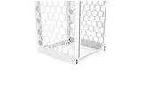 Vertiv CMRX-45U24-W-1224 CMRX 45U 24 in 24 in White, Cable runway or basket tray can rest directly on top of the rack or can be supported by optional ladder rack