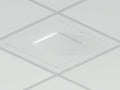 Oberon 1047-ARSTC400 Locking Suspended Ceiling Tile Access Point Enclosure, 3H x 18.5W x 18.5D (76 mm x 470 mm x 470 mm) Back Box, Arista C-400 Access Point Door, Lay-in