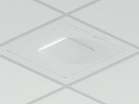 Oberon 1047-ARSTC400 Locking Suspended Ceiling Tile Access Point Enclosure, 3H x 18.5W x 18.5D (76 mm x 470 mm x 470 mm) Back Box, Arista C-400 Access Point Door, Lay-in