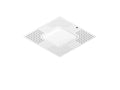 Oberon 1074-04-CELAP20 Locking Suspended Ceiling Tile Wireless Enclosure, 4.5 D 4.5INH x 22.8INW x 22.8IND (115 mm x 581 mm x 581 mm) Backbox, Celona AP20 Door