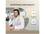 Yealink UH42 (1308240) Perfect for Open Offices or Home Setups; AI-powered Noise-cancelling Mic; All-day-wearing Comfort; Support Left or Right-side Wearing