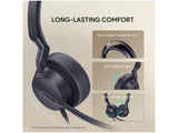 Yealink UH42 (1308240) Perfect for Open Offices or Home Setups; AI-powered Noise-cancelling Mic; All-day-wearing Comfort; Support Left or Right-side Wearing