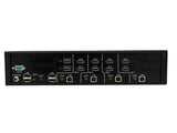 SmartAVI SM-EDPN-PRO-4D-S Seamless 4-Port Dual-Head KVM Switch Multiviewer 3840 2160@60 Hz EDID Video Emulation