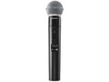 Shure MXW2XTA/B58=-Z10 Handheld Transmitter, BETA58, TAA, Dual transmit antennas maximize transmission range regardless of hand placement