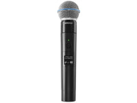 Shure MXW2XTA/B58=-Z10 Handheld Transmitter, BETA58, TAA, Dual transmit antennas maximize transmission range regardless of hand placement