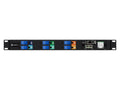 Vertiv VP4N31A6 rPDU, Monitored Unit Level, 30A, 277/480V WYE, 19.9kW, Horizontal, (12) Anderson 2005N4 Keyed SAF-D Grid Connectors
