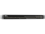 QNAP QSW-M7230-2X4F24T-US Management Switch, 2 ports 100GbE, 4 ports 25GbE, 24 ports 10GbE RJ45, rackmount design